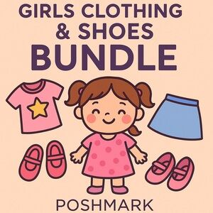 Pink Girls Clothing & Shoes Bundle